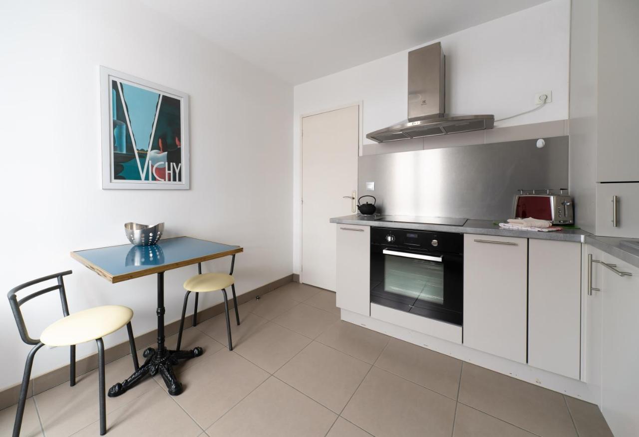 Appartement Design La Petite Europe - Ideal Curistes Vichy Dış mekan fotoğraf